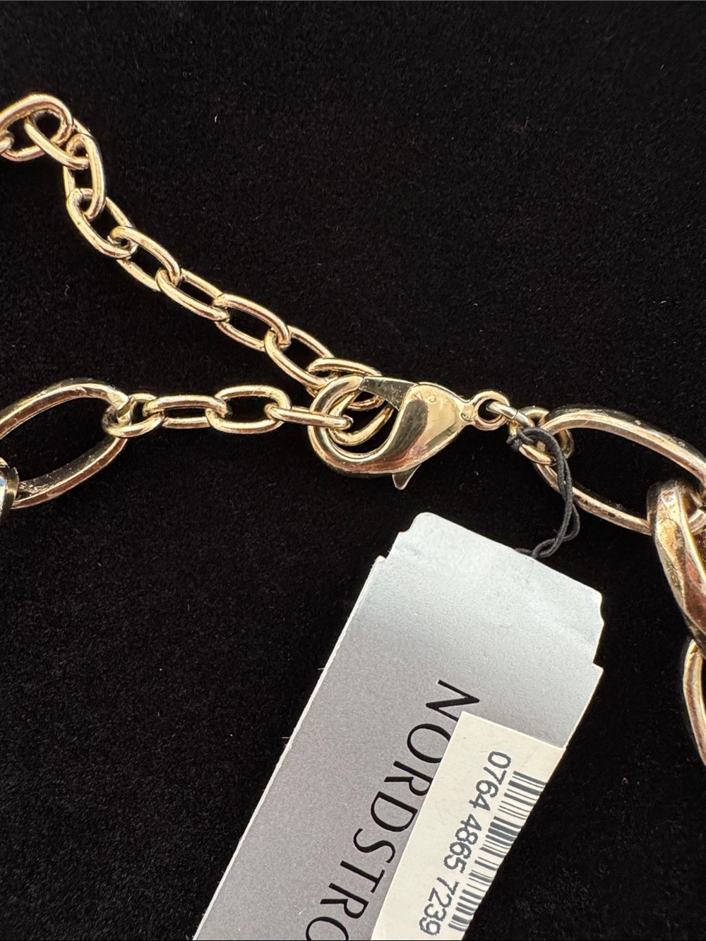 NWT Nordstrom Faux Pearl Cluster Statement Necklace - Picture 4 of 7
